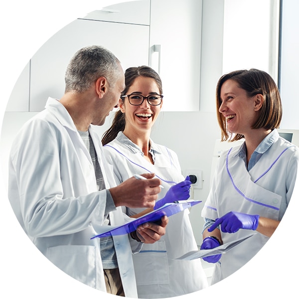Group of Dentists Laughing Together